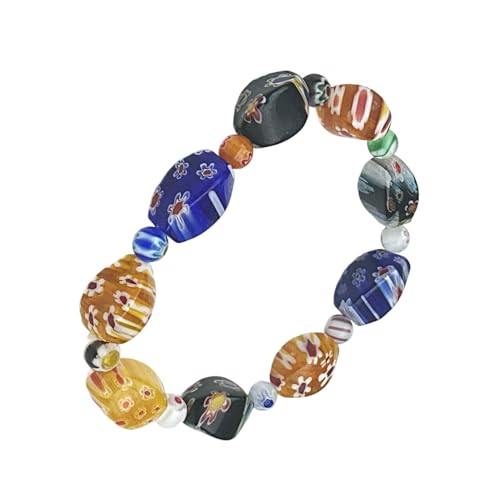 Elegante, gedrehte Glasperlen, tragbar, handgefertigter Schmuck für den Alltag oder Partys, handgefertigter Spiralen-Glasschmuck Elegante, gedrehte Glasperlen, tragbar, handgefertigter Schmuck für den Alltag oder Partys, handgefertigter Spiralen-Glasschmuck von TERNCOEW