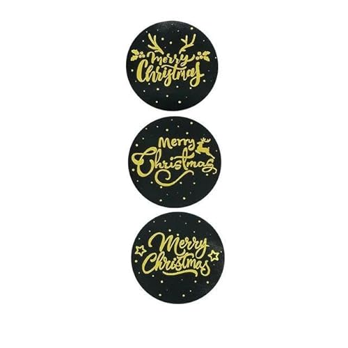 100-500 Stück Roségold Frohe Weihnachten Aufkleber Scrapbook Siegeletikettenaufkleber für Geschenkverpackung Party DIY Briefpapier Aufkleber-B 100 Stück 100-500 Stück Roségold Frohe Weihnachten Aufkleber Scrapbook Siegeletikettenaufkleber für Geschenkverpackung Party DIY Briefpapier Aufkleber-B 100 Stück von TERPCO