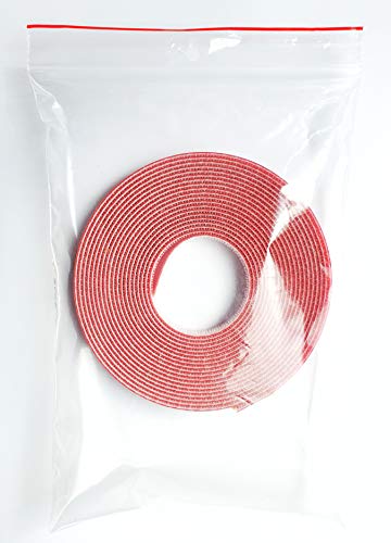 TESO - 5 Meter selbstklebendes Klettband (Hakenband) für Insektenschutzgewebe/Gaze/Fliegengitter von TESO
