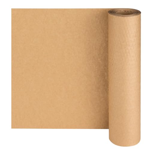 TEUYOE Wabenpapier Rolle, erpackungsmaterial, Luftpolsterfolie Alternative für Versand und Umzug,nachhaltiges Verpackungsmaterial (30 cm x 30 M) von TEUYOE