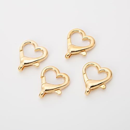 10Pcs Herz Hummer Verschluss Haken Clip Schnalle Feder Snap für DIY Schlüsselanhänger Schmuck Herstellung Schlüsselanhänger Halter Connector Zubehör Schmuck 10Pcs Herz Hummer Verschluss Haken Clip Schnalle Feder Snap für DIY Schlüsselanhänger Schmuck Herstellung Schlüsselanhänger Halter Connector Zubehör Schmuck von TEWAX