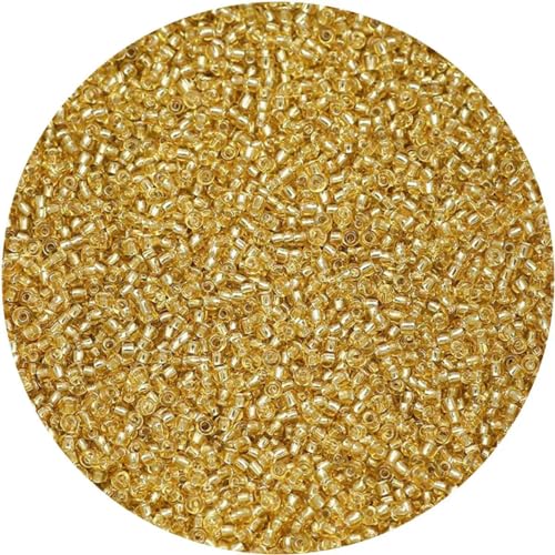 Glasperlen, kleine Rocailles, 2 mm, 1500 Stück, 18 g, Farbe innen, Glasperlen, Armbänder, Halskette, Ring, Samenperlen für DIY Kunst Handwerk Glasperlen, kleine Rocailles, 2 mm, 1500 Stück, 18 g, Farbe innen, Glasperlen, Armbänder, Halskette, Ring, Samenperlen für DIY Kunst Handwerk von TEWAX