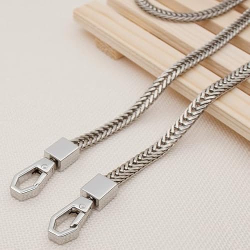 TEWAX Taschenkette aus Stahl – DIY 7 mm Ersatz Metall Geldbörse Kette Schulter Crossbody Tasche Riemen Kleine Handtasche, Clutch, Geldbörse Griff Kette Frauen TEWAX Taschenkette aus Stahl – DIY 7 mm Ersatz Metall Geldbörse Kette Schulter Crossbody Tasche Riemen Kleine Handtasche, Clutch, Geldbörse Griff Kette Frauen von TEWAX