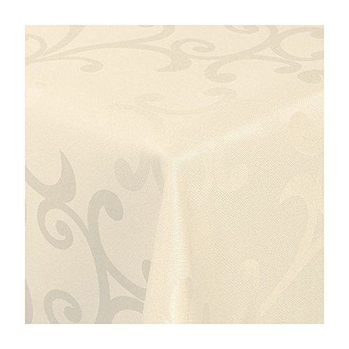 Damast Tischdecke Maßanfertigung im Milano-Design in Champagner 130x200 cm eckig,weitere Längen und Farben wählbar Damast Tischdecke Maßanfertigung im Milano-Design in Champagner 130x200 cm eckig,weitere Längen und Farben wählbar von TEXMAXX