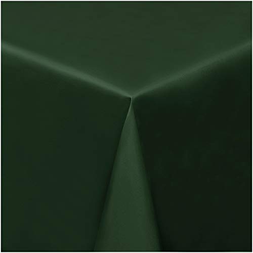 TEXMAXX Wachstuchtischdecke Wachstischdecke Wachstuch Tischdecke abwaschbar (8001-02) - 138 cm rund - mit Kreide bemalbare und abwischbare Tafel - PVC Tischdecke in Grün von TEXMAXX