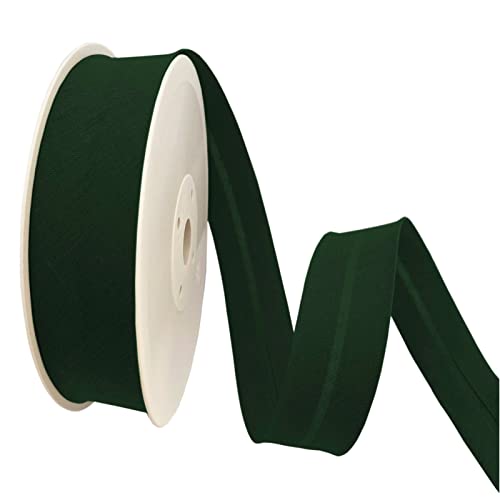 TEXTEX = 20 mm Breites Schrägband. 50% Baumwolle und 50% Polyester. Stück von 10m - (Grüne Flasche) von TEXTEX