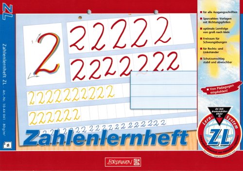 Lernheft/Zahlenlernheft"Brunnen" ZL/Din A4 quer MATHE von TEXTIMO