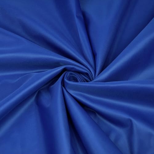 Textrend Flaggschiff-Stoff Dederon– Leicht und Langlebig – 100% Polyester – Gewicht 110 g/m² - Stoffe Meterware - Textilien 1x1.6m (Saphir dünn) von TEXTREND