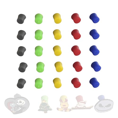 TEYOUYI 25 Stück magnetische Stecknadeln für Emaille-Pins, konvertieren Emaille-Pins in Kühlschrankmagnete. Legen Sie Ihre Pins auf den Kühlschrank für saisonale Dekoration, Pin-Geschenke, schwarz TEYOUYI 25 Stück magnetische Stecknadeln für Emaille-Pins, konvertieren Emaille-Pins in Kühlschrankmagnete. Legen Sie Ihre Pins auf den Kühlschrank für saisonale Dekoration, Pin-Geschenke, schwarz von TEYOUYI