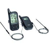 TFA® Küchen-Chef Twin 14.1511.01 Kerntemperatur-Lebensmittelthermometer schwarz von TFA®