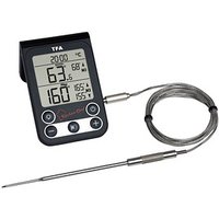 TFA® KÜCHEN-CHEF 14.1512.01 Kerntemperatur-Lebensmittelthermometer schwarz von TFA®