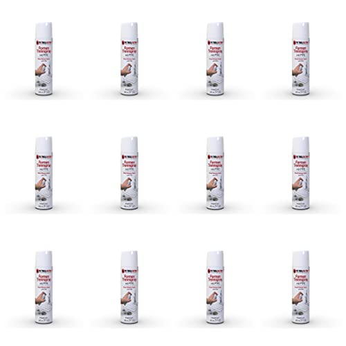 TFC Formen Trennspray mit PTFE 300ml - Hochleistungs-Trennmittel für Kunststoffformen, Beton & Wachs - Mikrofeiner PTFE-Film - Ideal für Gießarbeiten & Gipsgießmassen - Verklebungsresistent - 12 Stück von TFC Troll Factory