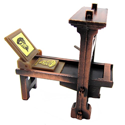 Treasure Gurus Metalldruckpresse im Maßstab 1:48, Druckguss, Diorama-Zubehör, Schreibtisch-Bleistiftspitzer von TG,LLC