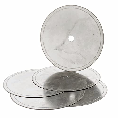 Diamantenfliesen, Packung mit 5 6 Zoll Diamant Lapidar Sägeblatt 1/2 Zoll Arbor Loch 0,25-0,5mm for Edelstein(0.28mm) von TGDGFKIAS
