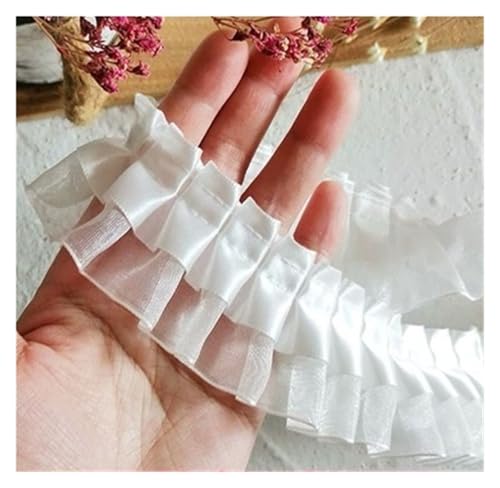 Spitz-Aufkleber, Spitzenapplikation 22 Designs Mehrfarbig 1 Meter(36) von TGDGFKIAS