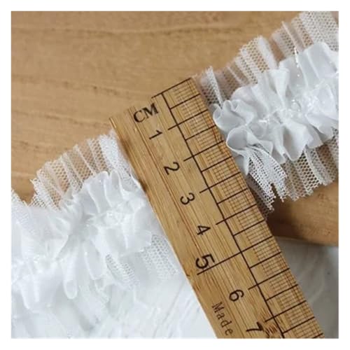 Spitz-Aufkleber, Spitzenapplikation 22 Designs Mehrfarbig 1 Meter(Color-b) von TGDGFKIAS