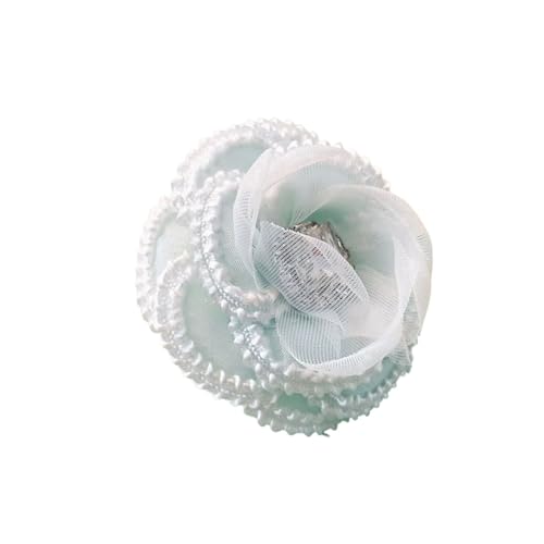 Spitz-Aufkleber, Strass-Spitzen-Blumen-Applikationen, mehrfarbig, 2 Stück, for DIY-Kleidung, Hüte, Dekoration(Turquoise) von TGDGFKIAS