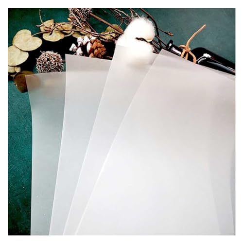 TGDGFKIAS Gefaltete Pergamentjacke, A4 for Scrapbooking, DIY, Happy Planner, Foto-Allum-Karte, Journaling-Projekt(10pcs) von TGDGFKIAS