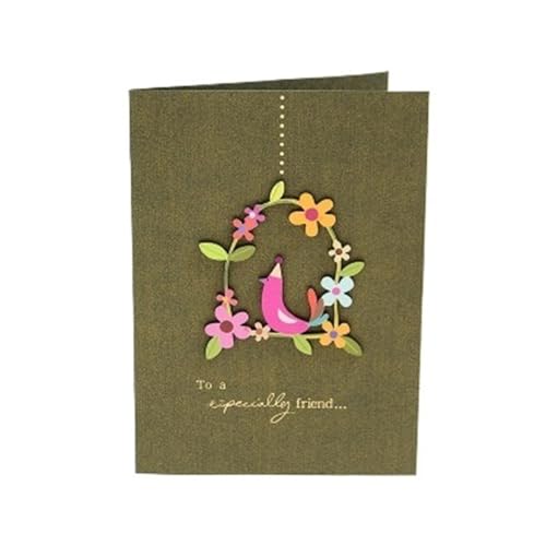 TGDGFKIAS Hochzeits-Einladungen, Anpassbare Hochzeitseinladungen Grußkarten mit Umschlägen handgemachte Blume Multicolor(B) von TGDGFKIAS