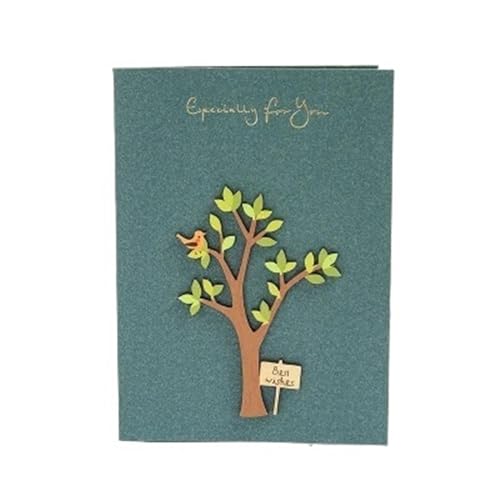 TGDGFKIAS Hochzeits-Einladungen, Anpassbare Hochzeitseinladungen Grußkarten mit Umschlägen handgemachte Blume Multicolor(H) von TGDGFKIAS