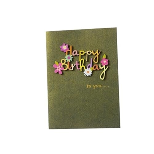 TGDGFKIAS Hochzeits-Einladungen, Anpassbare Hochzeitseinladungen Grußkarten mit Umschlägen handgemachte Blume Multicolor(I) von TGDGFKIAS