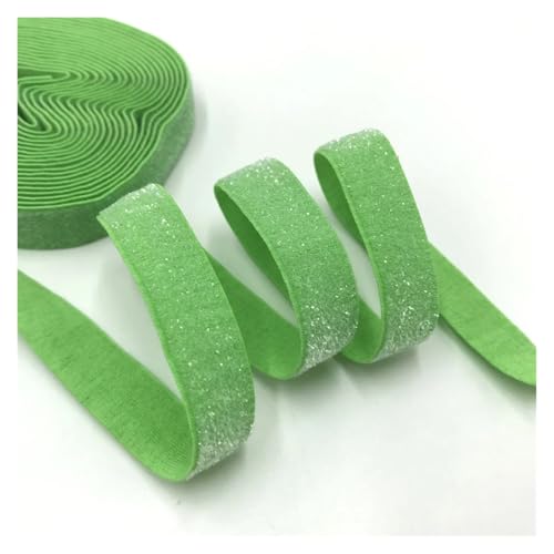 TGDGFKIAS Retro-Band, Glitzerndes elastisches Band, mehrfarbig, 5 Yards x 16 mm, for Hochzeitsfeier, Geschenkband, DIY-Bekleidung, Nähdekoration(M-9(6)) von TGDGFKIAS