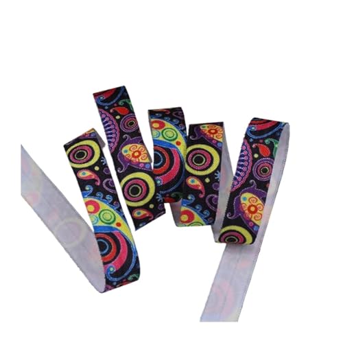 TGDGFKIAS Retro-Band, Jacquardband, 1,6 cm, umklappbar, elastisch, antikes Messing, for Haargummi, Stirnband, 91,4 m TGDGFKIAS Retro-Band, Jacquardband, 1,6 cm, umklappbar, elastisch, antikes Messing, for Haargummi, Stirnband, 91,4 m von TGDGFKIAS