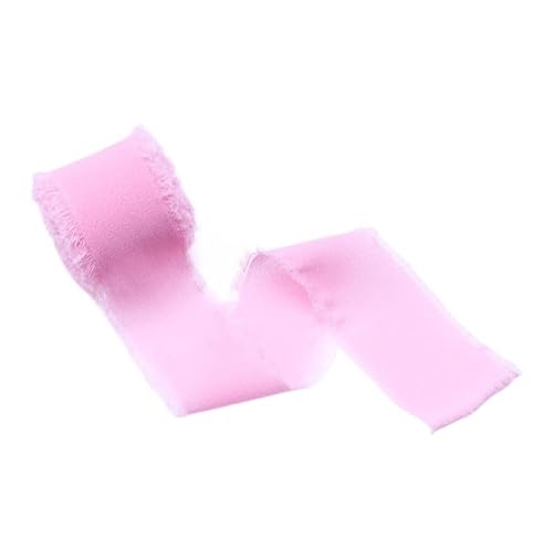 TGDGFKIAS Retro-Band, Jacquardband, 4 cm x 5 m, mehrfarbig, seidenartig, ausgefranst, for Hochzeitsstrauß, Dekoration, DIY(31) von TGDGFKIAS