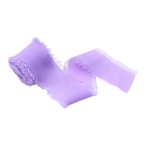 TGDGFKIAS Retro-Band, Jacquardband, 4 cm x 5 m, mehrfarbig, seidenartig, ausgefranst, for Hochzeitsstrauß, Dekoration, DIY(86) von TGDGFKIAS