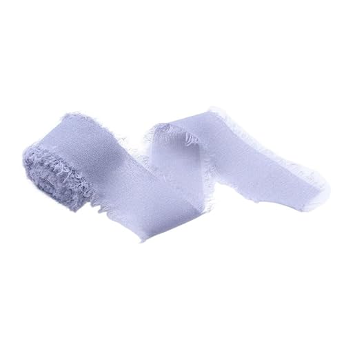 TGDGFKIAS Retro-Band, Jacquardband, 4 cm x 5 m, mehrfarbig, seidenartig, ausgefranst, for Hochzeitsstrauß, Dekoration, DIY(87) von TGDGFKIAS