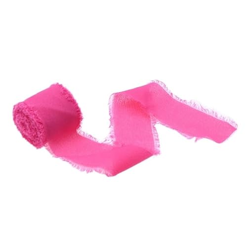 TGDGFKIAS Retro-Band, Jacquardband, 4 cm x 5 m, mehrfarbig, seidenartig, ausgefranst, for Hochzeitsstrauß, Dekoration, DIY(89) von TGDGFKIAS