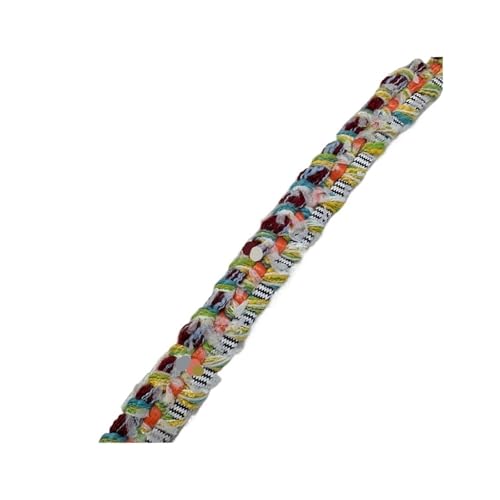 TGDGFKIAS Retro-Band, Jacquardband, Tweed-Spitze, Gurtband, 1,5–1,8 cm x 90 cm, Polyesterfaser, Kleidung, DIY-Dekoration, Zubehör(No.2-1.5x90cm) von TGDGFKIAS