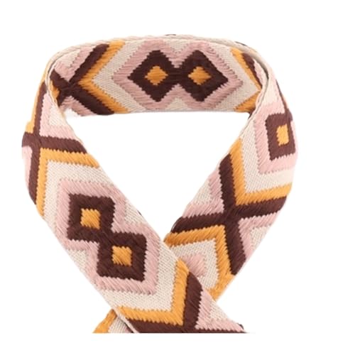 TGDGFKIAS Retro-Band, Jacquardband 1/2/5 Yards 38mm Mehrfarbiges dekoratives Gurtband for Gürteltasche Handtaschengurt(11,2yards) von TGDGFKIAS