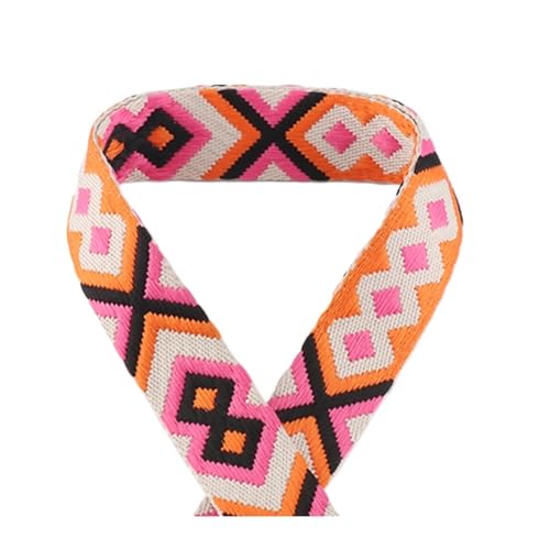 TGDGFKIAS Retro-Band, Jacquardband 1/2/5 Yards 38mm Mehrfarbiges dekoratives Gurtband for Gürteltasche Handtaschengurt(22,5yards) von TGDGFKIAS