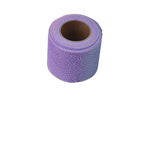 TGDGFKIAS Retro-Band, Polyester-Jacquard-Tüllband, Gurtband, 6 cm x 22,8 m, mehrfarbig(Light Pink) von TGDGFKIAS