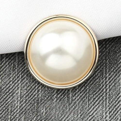 THAYLA 10 Stück 18/21/25 mm Damen-Broschenknöpfe, Perlenknöpfe, Kunststoffschaft, Nähknöpfe für Kleidung, dekorative Taschen, Accessoires, Kleidung, DIY, Handwerk THAYLA 10 Stück 18/21/25 mm Damen-Broschenknöpfe, Perlenknöpfe, Kunststoffschaft, Nähknöpfe für Kleidung, dekorative Taschen, Accessoires, Kleidung, DIY, Handwerk von THAYLA