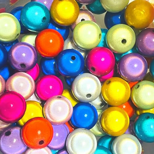 THAYLA 450/1200/4500 Stück 4/6/8 mm 15 Farben 3D-Illuminations-Wunderperlen für die Schmuckherstellung, Schmuckperlen-Sortiment für handgefertigtes Kunsthandwerk von THAYLA