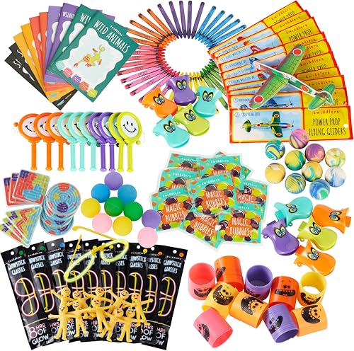 THE TWIDDLERS 120 Premium Kindergeburtstag Mitgebsel Set für Mädchen & Jungen - Geschenktüten Füllung Spielzeugset Mitbringsel, Geburtstag Gastgeschenke, Pinata Füllung Kinder, Tombola Preise von THE TWIDDLERS