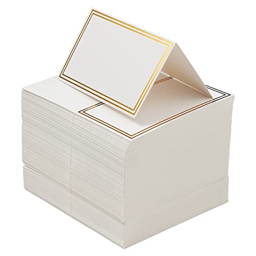 THE TWIDDLERS 200 Weiße Tischkarten mit Doppelten Goldrand, Tischkarten für Hochzeiten & Partys, Tischkarte für Tische, Tischkarten Hochzeit Tisches - Namenskarten, Menü-Halter, Tischkarten Geburtstag THE TWIDDLERS 200 Weiße Tischkarten mit Doppelten Goldrand, Tischkarten für Hochzeiten & Partys, Tischkarte für Tische, Tischkarten Hochzeit Tisches - Namenskarten, Menü-Halter, Tischkarten Geburtstag von THE TWIDDLERS