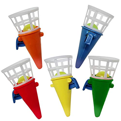 THE TWIDDLERS 48 Stück Mini Fangballspiel für Kinder, Jungen (7cm) - Kindergeburtstag Mitgebsel, Mitbringsel, Gastgeschenke, Give Aways, Piñata, Fasching von THE TWIDDLERS