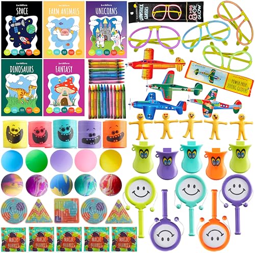 THE TWIDDLERS 60 Premium Kindergeburtstag Mitgebsel Set für Mädchen & Jungen - Geschenktüten Füllung Spielzeugset Mitbringsel, Geburtstag Gastgeschenke, Pinata Füllung Kinder, Tombola Preise THE TWIDDLERS 60 Premium Kindergeburtstag Mitgebsel Set für Mädchen & Jungen - Geschenktüten Füllung Spielzeugset Mitbringsel, Geburtstag Gastgeschenke, Pinata Füllung Kinder, Tombola Preise von THE TWIDDLERS