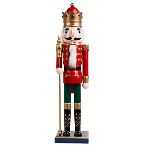 THE TWIDDLERS Große Weihnachten Nussknacker Holzfigur, XL 50cm - Klassische Weihnachtsdekoration THE TWIDDLERS Große Weihnachten Nussknacker Holzfigur, XL 50cm - Klassische Weihnachtsdekoration von THE TWIDDLERS
