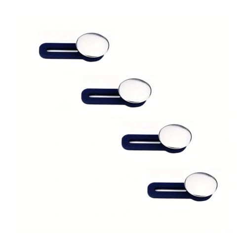 Hosenverlängerungsknöpfe, Bund für Jeans, Kragen, Manschetten, kein Nähen, einziehbare Metallknöpfe (4 Stück B-Stil) von THEDAYBABY
