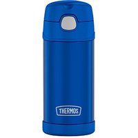 THERMOS® Isolier-Trinkflasche FUNTAINER Kids Straw blau 0,35 l von THERMOS®