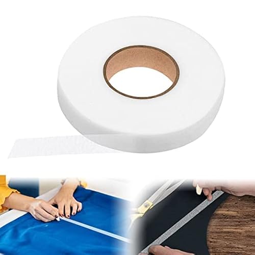 THETHO Stoffklebeband Stoff Fusing Tape 2 Stück Adhesive Hem Tape Bügeleisen Klebeband Klebstoff Saum Band 70 Yards Bügelsaumband Saumklebeband Weiß 2cm THETHO Stoffklebeband Stoff Fusing Tape 2 Stück Adhesive Hem Tape Bügeleisen Klebeband Klebstoff Saum Band 70 Yards Bügelsaumband Saumklebeband Weiß 2cm von THETHO