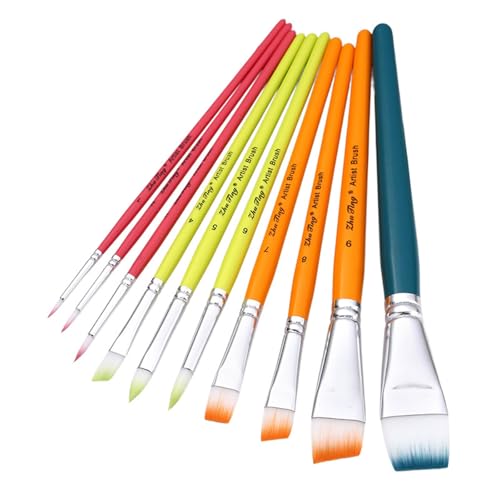 10 PCs Artist Paint Pinsel Set Face Pinsel Set Menschliche Körperbürsten Zeichnen Von Kunstversorgungen 10 PCs Artist Paint Pinsel Set Face Pinsel Set Menschliche Körperbürsten Zeichnen Von Kunstversorgungen von THINCAN