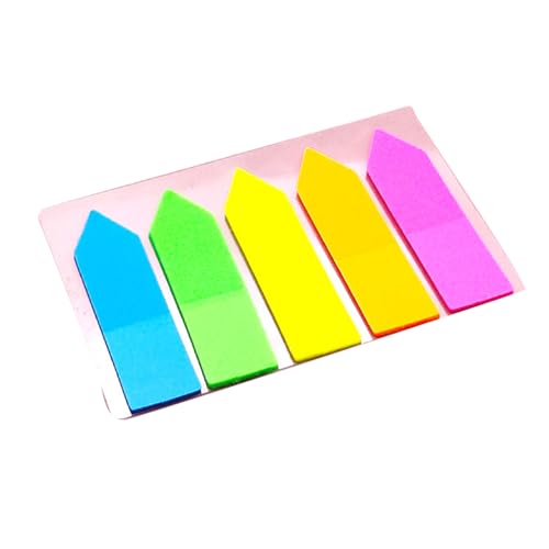 1000 Backblätter Farbige PET Etiketten Wiedereinsetzungen Für Seitenmarker Klebernotizen 45x12mm Beschriftungsaufkleber Für Notebook Binder Datei Ordner Aufkleber von THINCAN