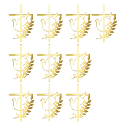 10pcs Dekorative Gekreuzte Und Taube Kuchen Zur Taufe Taufe Geburtstage Elegantes Dessert Verbesserung Accessoire 10pcs Dekorative Gekreuzte Und Taube Kuchen Zur Taufe Taufe Geburtstage Elegantes Dessert Verbesserung Accessoire von THINCAN