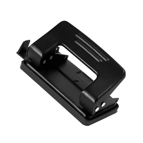 2 Löcher Puncher Solid Color Paper Puncher 1-10 Blätter Kapazität Handbuch Stanzmaschine Für Office School Doppellöcher Paper Manual Stanzmaschine Desktop Loch von THINCAN