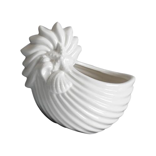 2. Keramikschale Mit Marine Thematischem Multifunktional Pot Easy Coastal Decor Für Wohnzimmer Keramikschuhe Home Dekoration von THINCAN